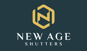 Logo for New Age Shutters.