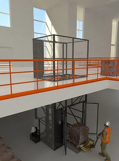 Mezzlift Heavy Duty 1000Kg Goodslift