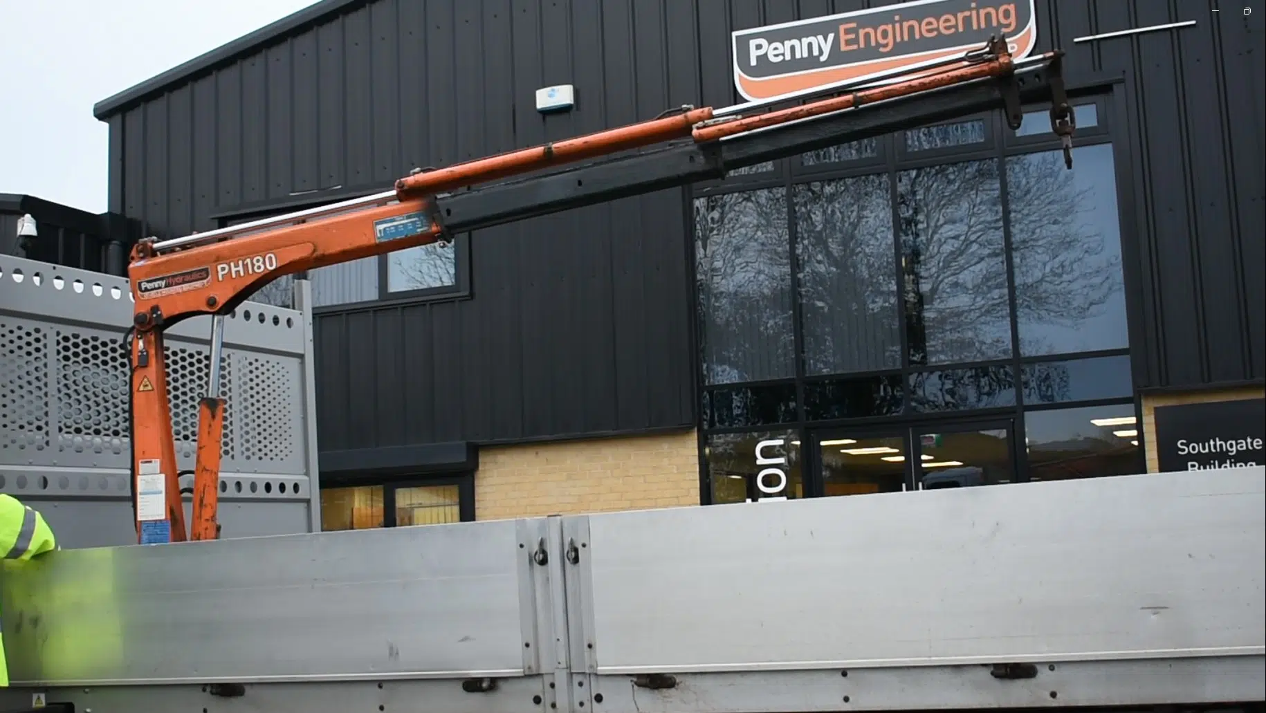 Ultimation Direct Refitted Crane On Truck Extended