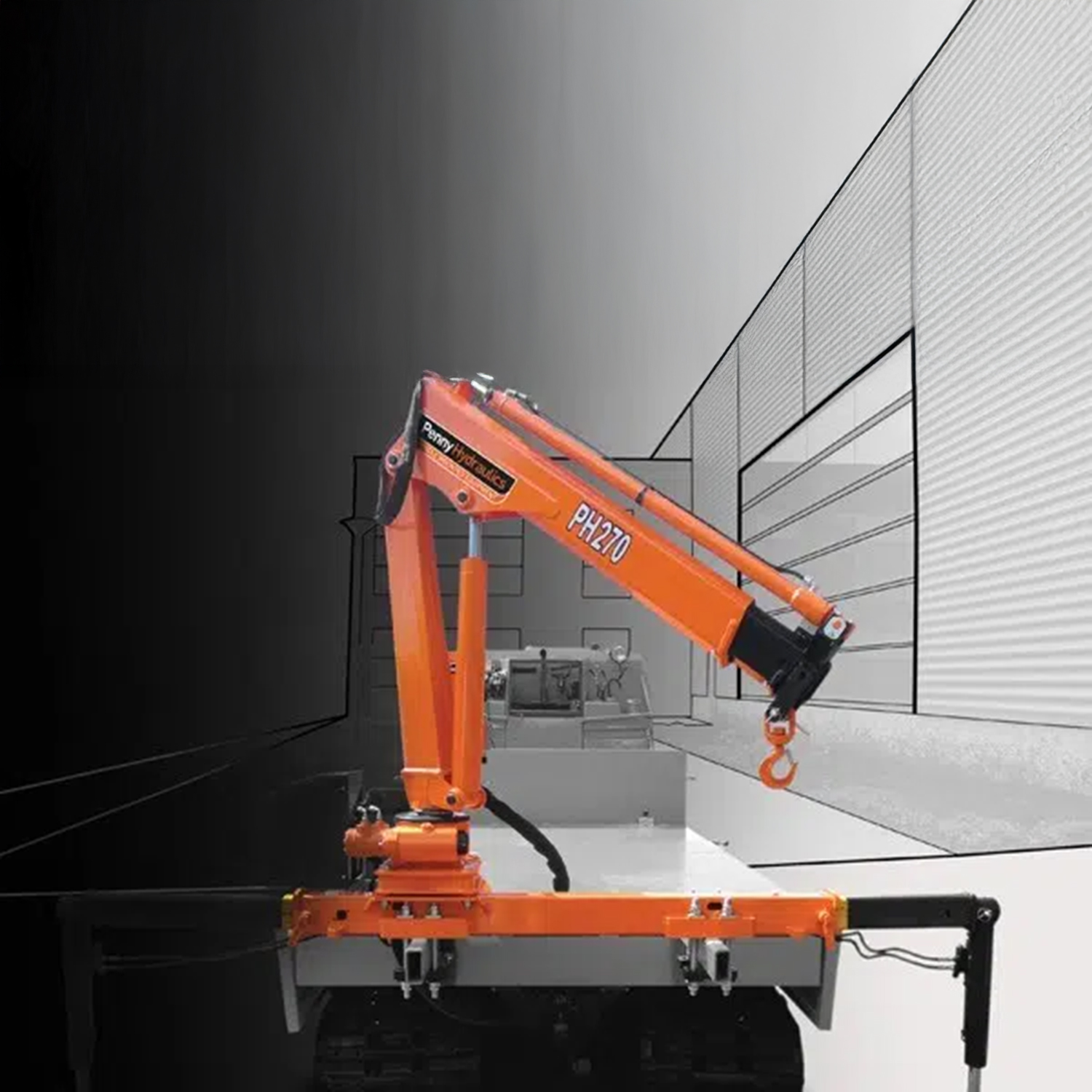 PH270 Hydraulic Crane