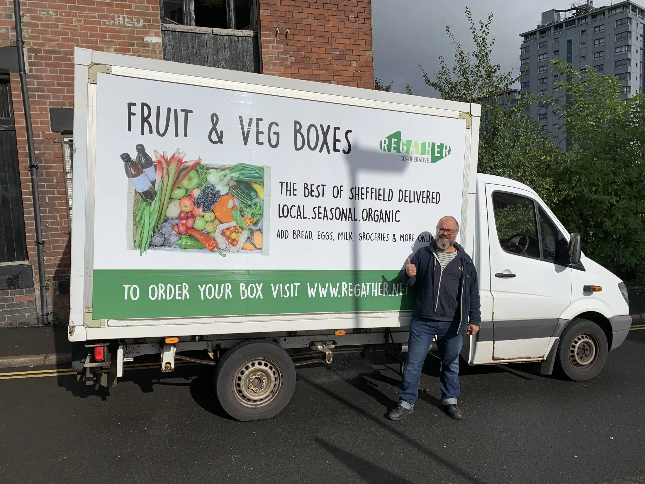 Regather Delivery Truck