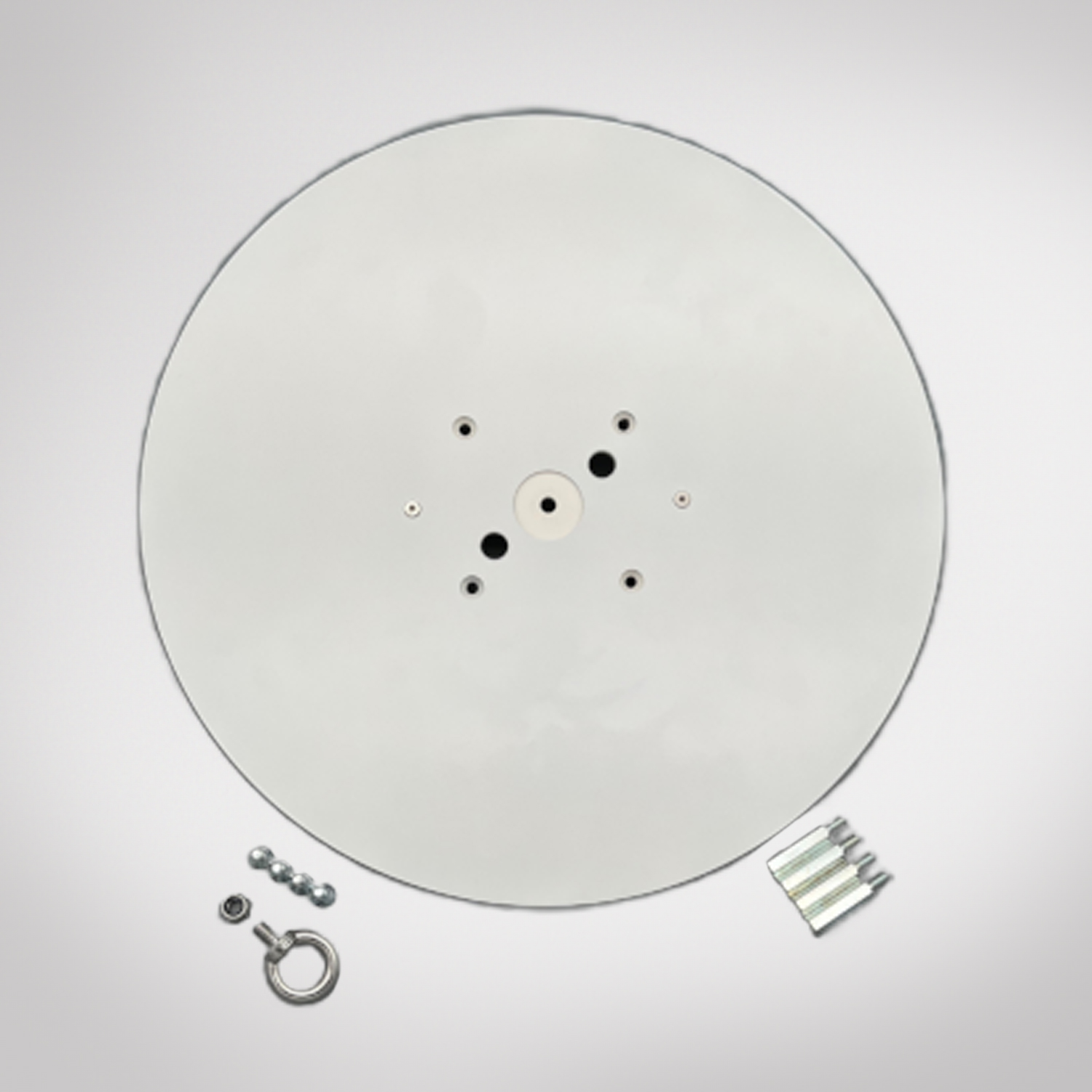 LuxLift Recessed Mounting Plate with Eye Bolt
