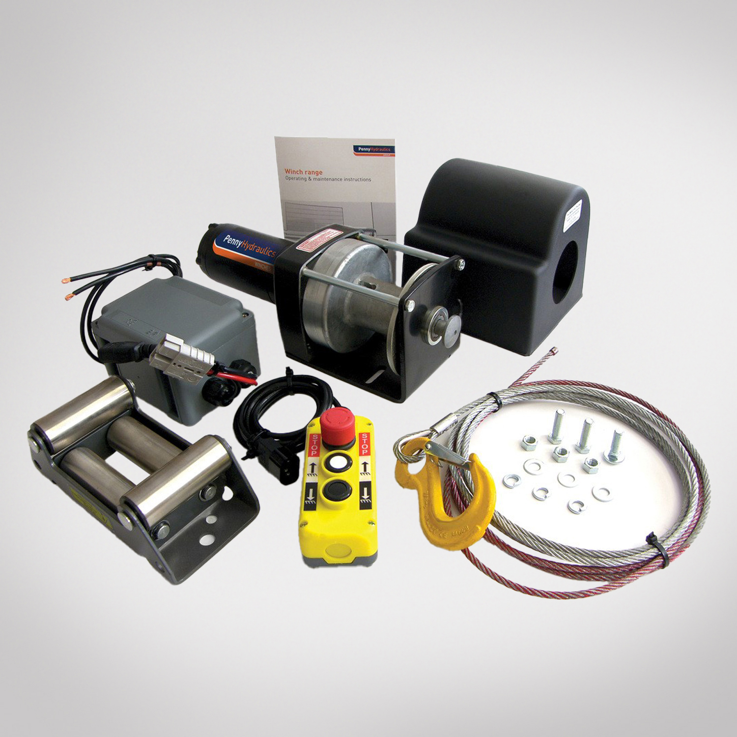 PH3300 12V Electric Winch Pack 3300lb Line Pull