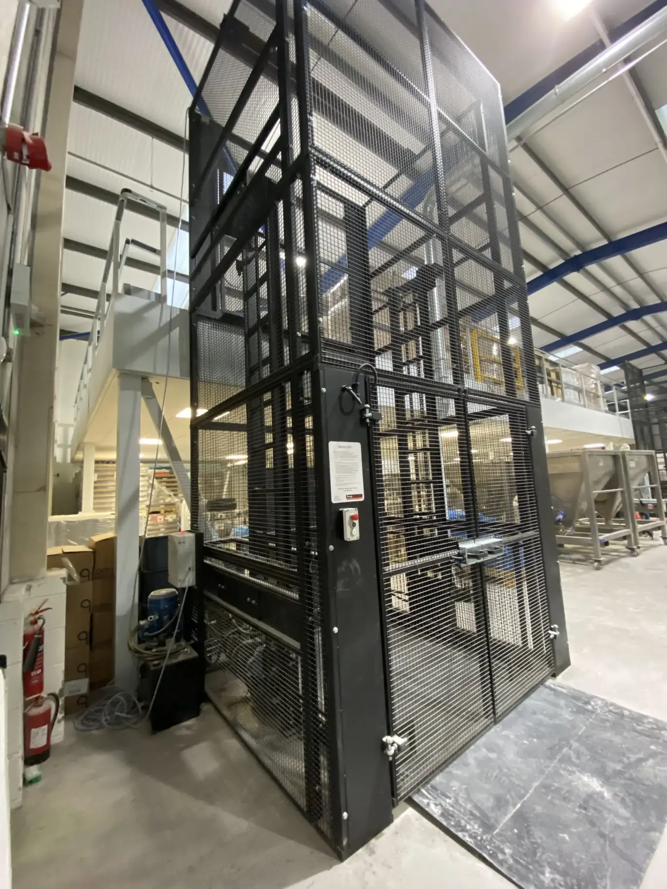 KBF Enterprises Mezzanine Lift