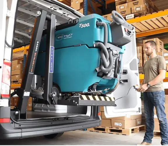 Van Loader Van Loading Platform Solutions | Foldaway Van Lifts | Penny Engineering