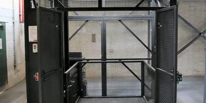 MezzHD 1000kg Mezzanine Goods Lift Installed By Penny Engineering