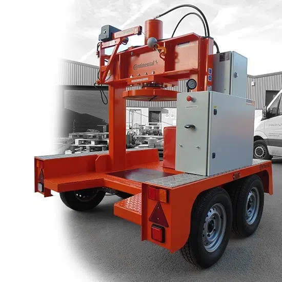 Heavy Duty 120 Tonne Tyre Press