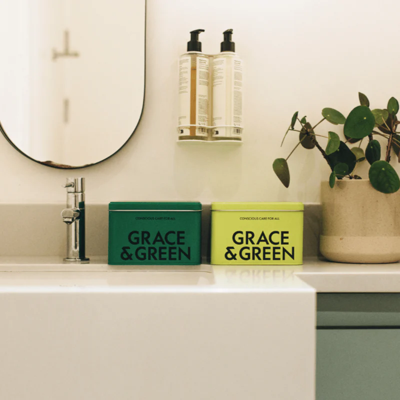 Product Tins On Countertop