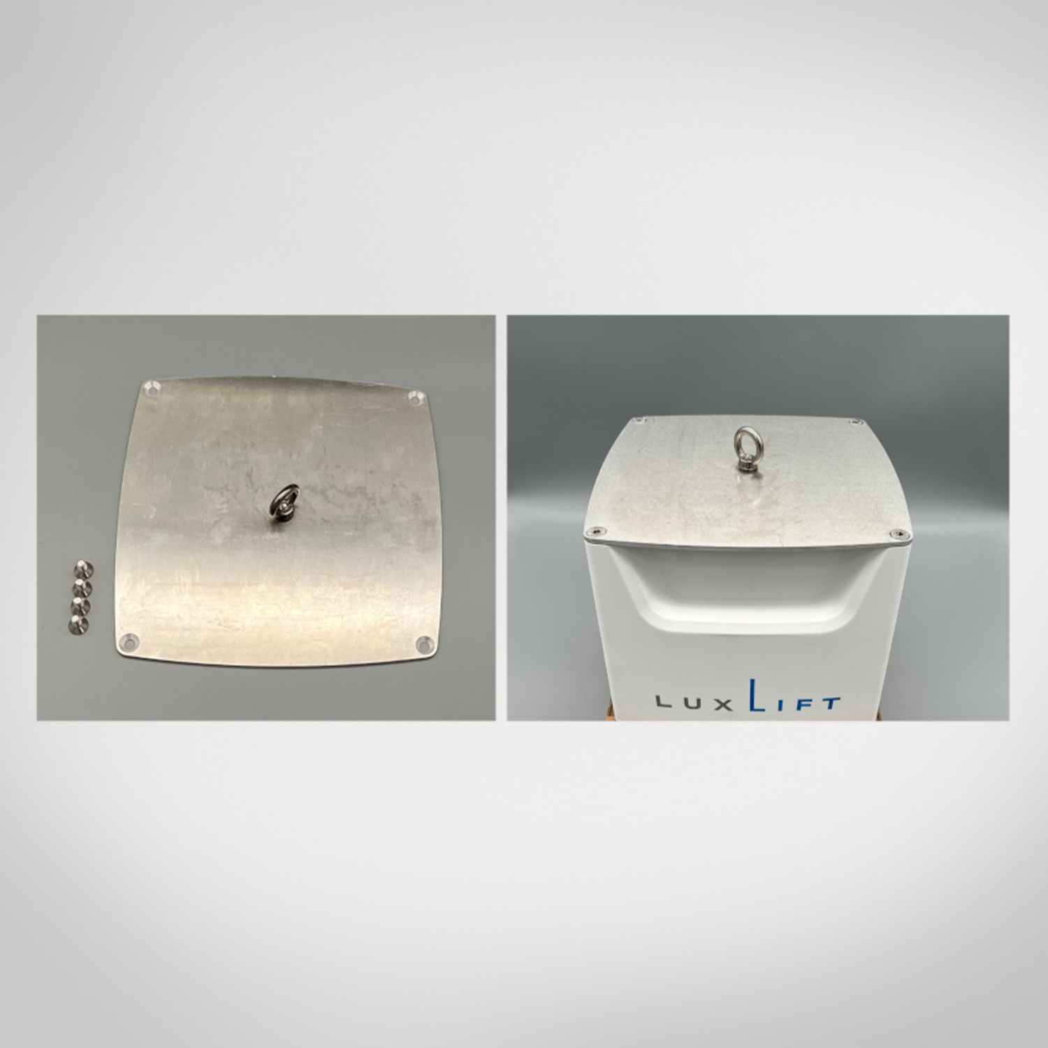 LuxLift Ceiling Mounting Plate with Eye Bolt