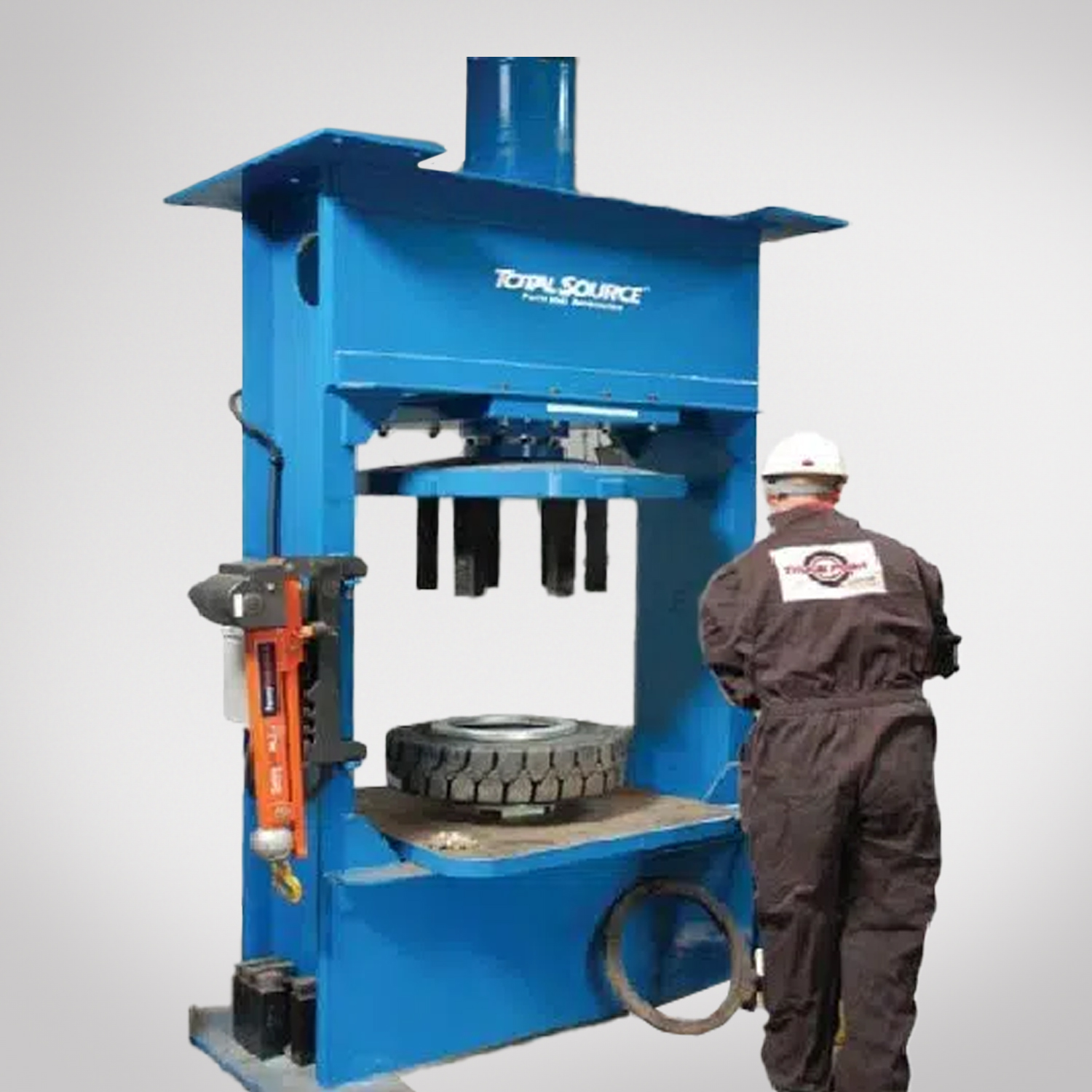 150 Tonne Static Tyre Press