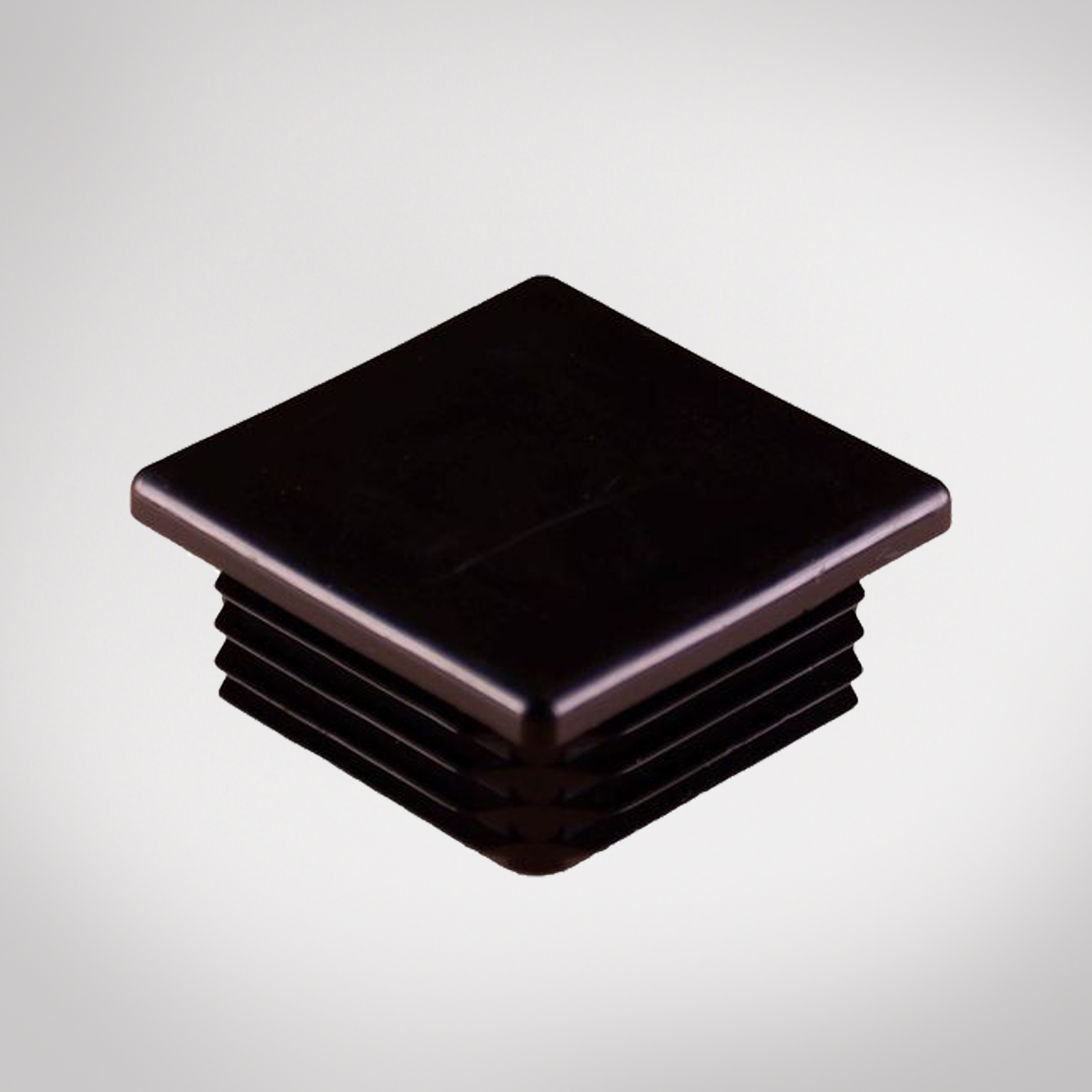 60mm Black Square End Cap KJ250 1m