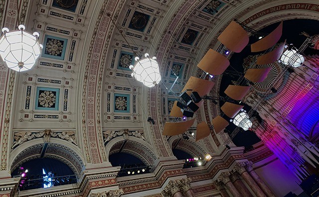 Leeds Town Hall – Chandelier Winch Systems Speed Up Efficiency and Improve Safety - Penny Engineering Ltd