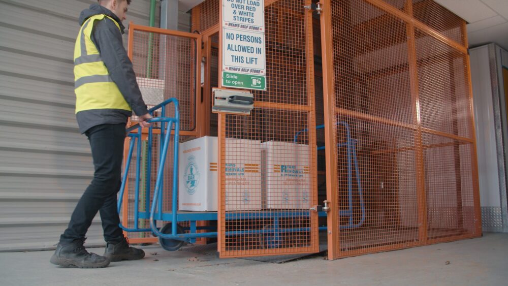 Penny Engineering Provide Self Storage Company with a Lift – Penny Engineering Ltd