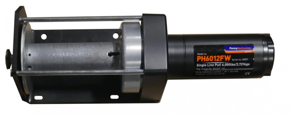 PH6000 12V / 24V Winch – 6000lb Line Pull - Penny Engineering Ltd