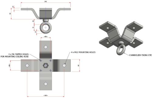 Tested Hanging Brackets - Penny Engineering