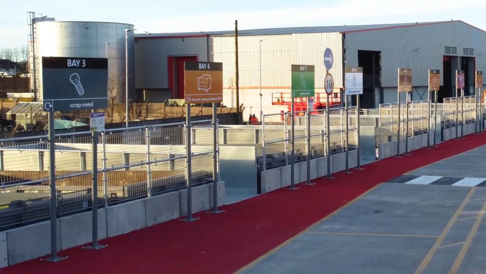 Increasing Efficiency in Sustainable Workplaces: GoodsLift Installed at Redeveloped Recycling Centre – Penny Engineering